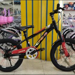 MTB 16 18 BLACK RED